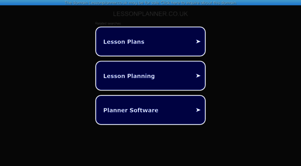 lessonplanner.co.uk