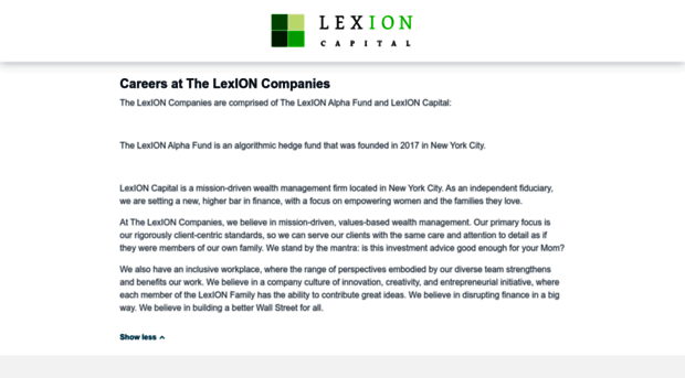 lexion-capital.workable.com