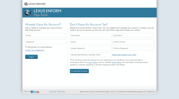 lexusenformappsuite.com