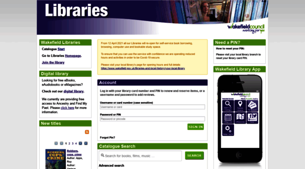 libraries.wakefield.gov.uk