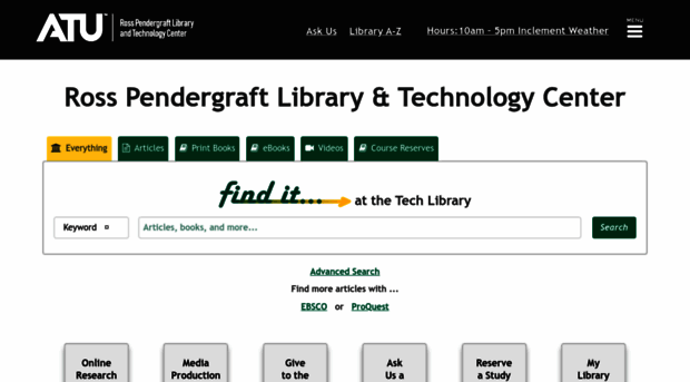 library.atu.edu