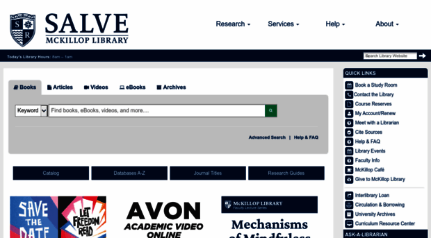 library.salve.edu