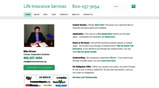 lifeinsuranceservices.org