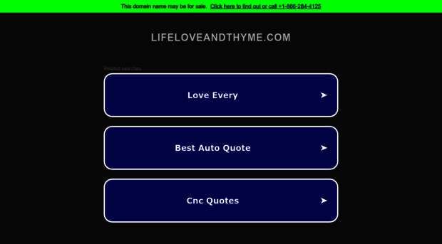 lifeloveandthyme.com