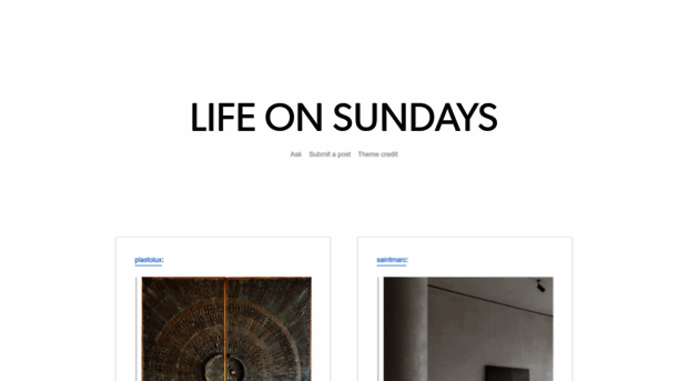 lifeonsundays.com