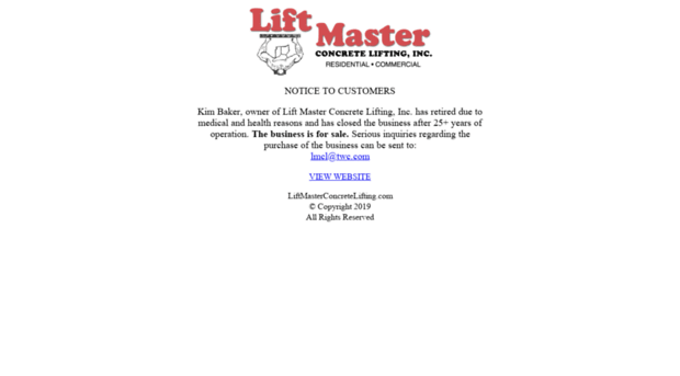 liftmasterconcretelifting.com