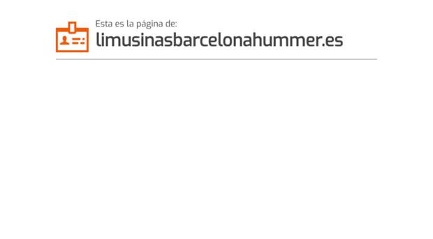 limusinasbarcelonahummer.es