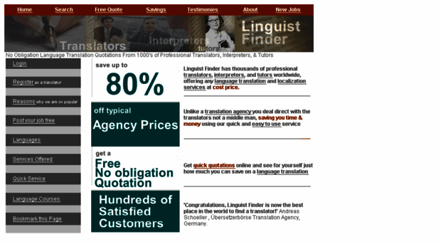 linguistfinder.com