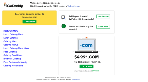 lionmenus.com