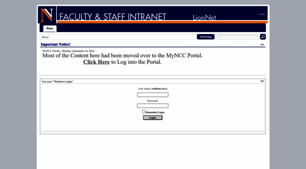 lionnetsecure.ncc.edu