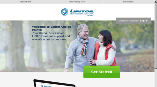 lipitorchoicepoints.healthprize.com
