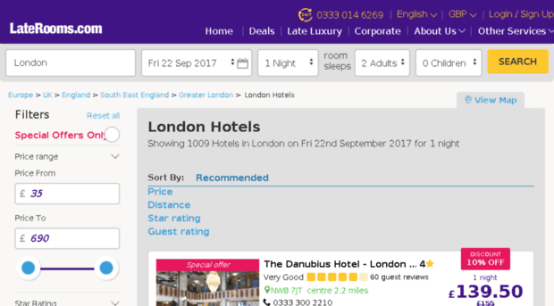 listhotels.laterooms.com