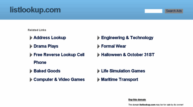 listlookup.com