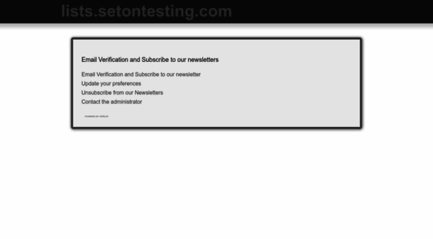 lists.setontesting.com