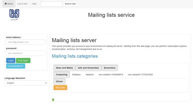 lists.uk.ac.ir