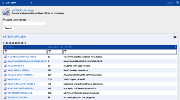 listserv.jmu.edu