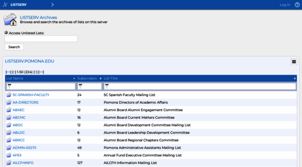 listserv.pomona.edu