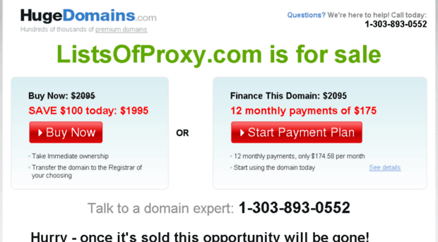 listsofproxy.com