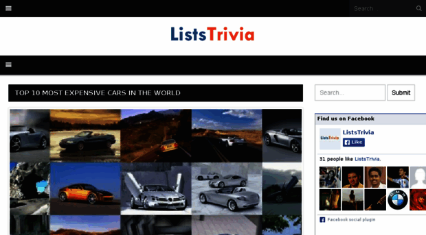 liststrivia.com
