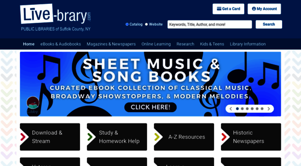 live-brary.com