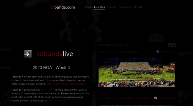 live.txbands.com
