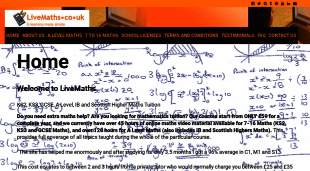 livemaths.co.uk