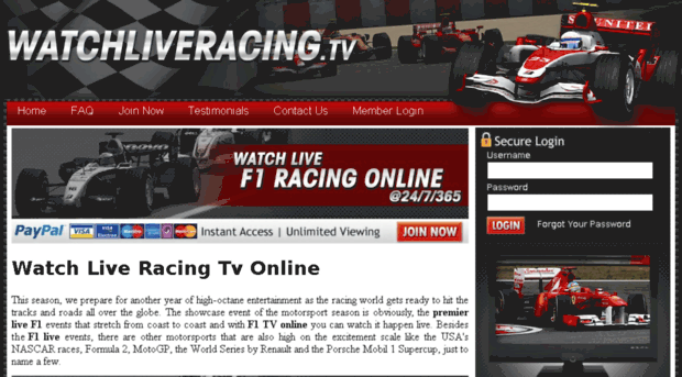 liveracingonline.com