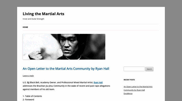 livingthemartialarts.com