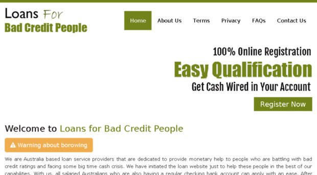 loansforbadcreditpeople.com.au