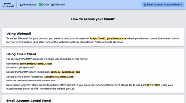 lochley.swishmail.com