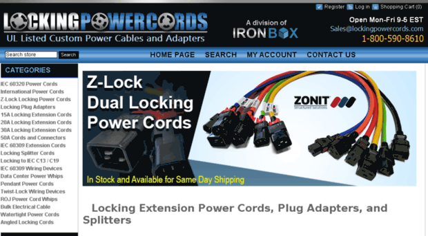 lockingpowercords.com
