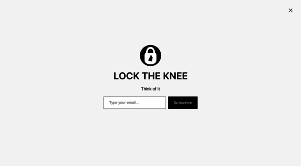 locktheknee.com