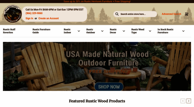 logfurnitureplace.com