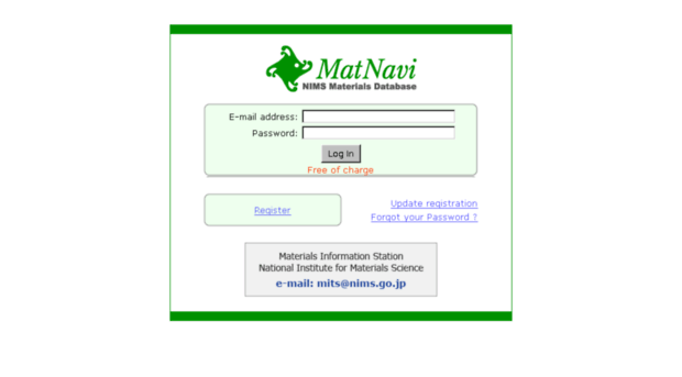 login-matnavi.nims.go.jp