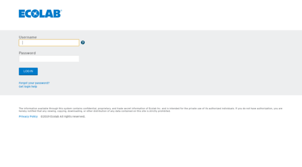 login.ecolab.com