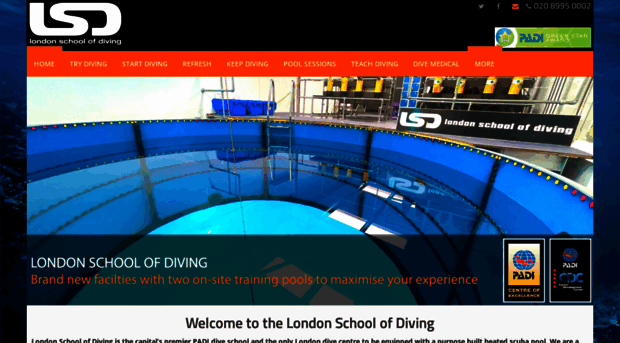 londonschoolofdiving.com