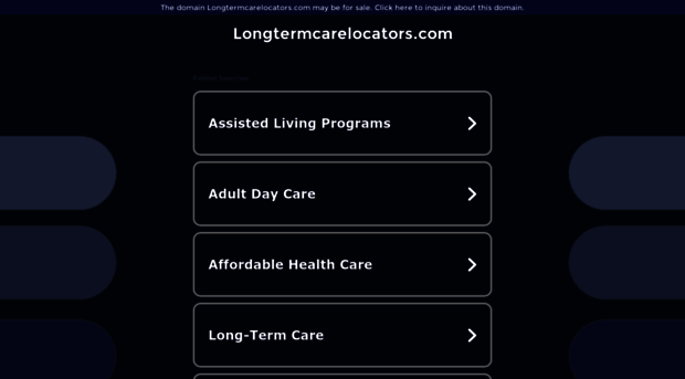 longtermcarelocators.com