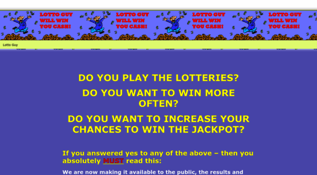 lottoguy.net