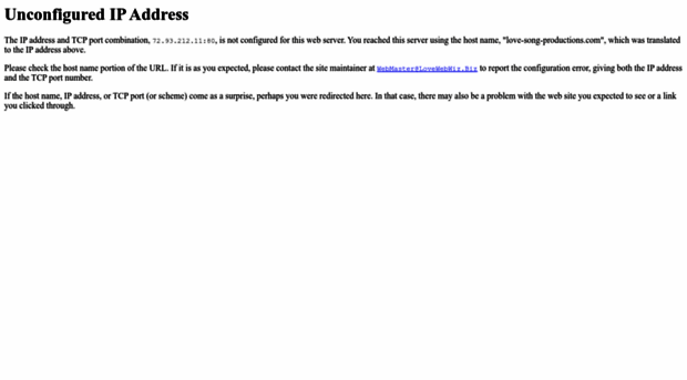 love-song-productions.com