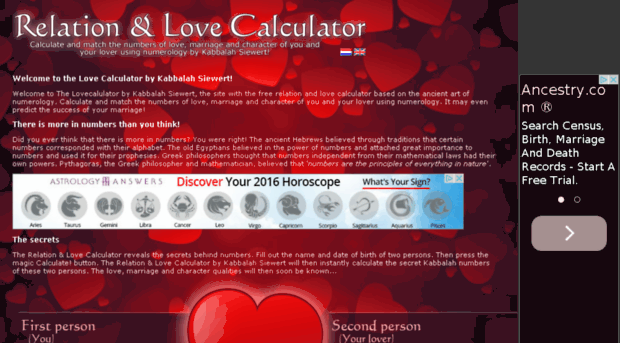 lovecalculator.siewert.net