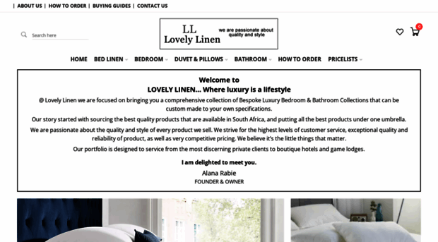 lovelylinen.co.za