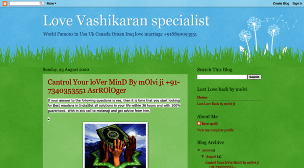 lovevashikaranspecialistmolvi.blogspot.in