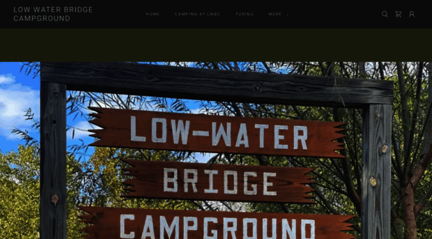 lowwaterbridgecampground.com