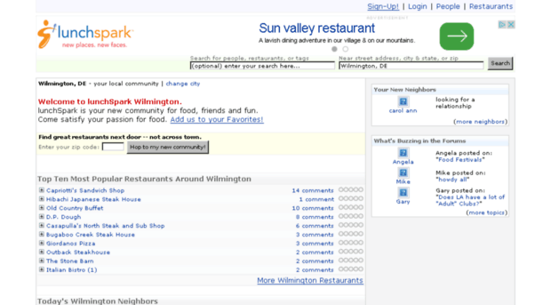 lunchspark.com