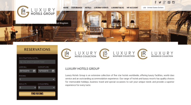 luxuryhotelsgroup.com