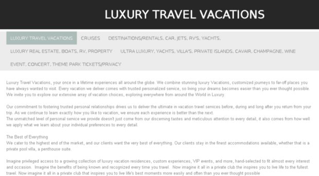 luxurytravelvacations.org