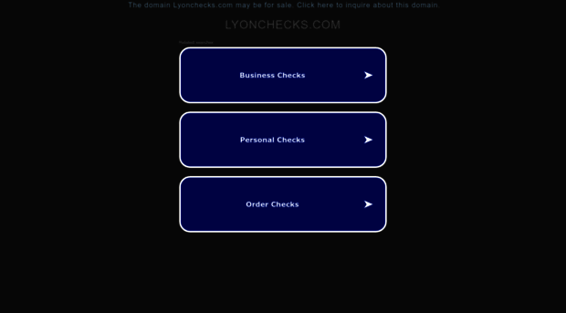 lyonchecks.com