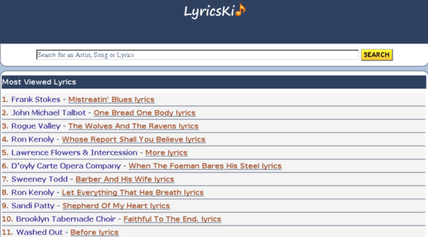 lyricskid.net