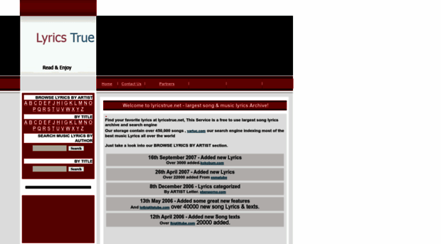 lyricstrue.net
