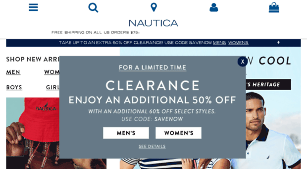 m.nautica.com